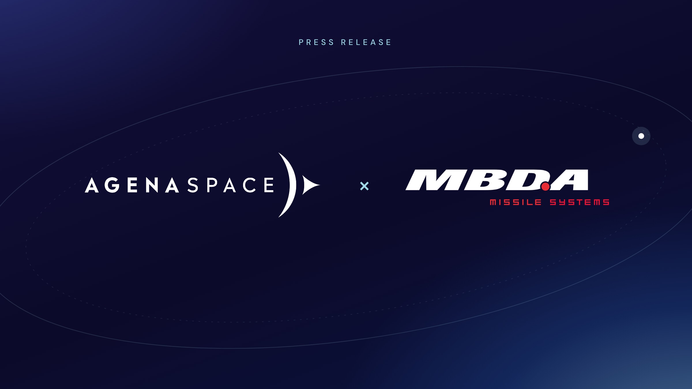 AGENA SPACE welcomes MBDA as a new strategic shareholder alongside Aerospacelab